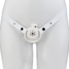 Lightweight Chastity Cage with Removable Inverted Plug and 4 Base Rings — product image 27
