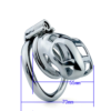 Metal Chastity Cage with Strap – Small / Micro — product image 5