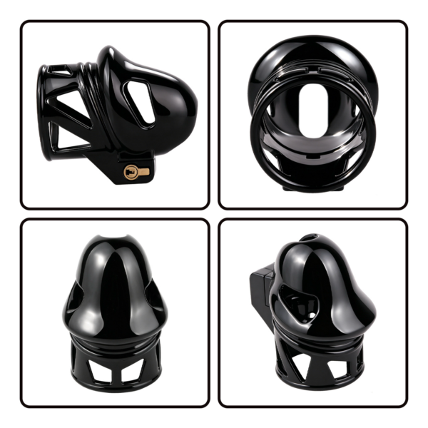 Black Glans Chastity Lock — image 4 Black Glans Chastity Lock — product image 4