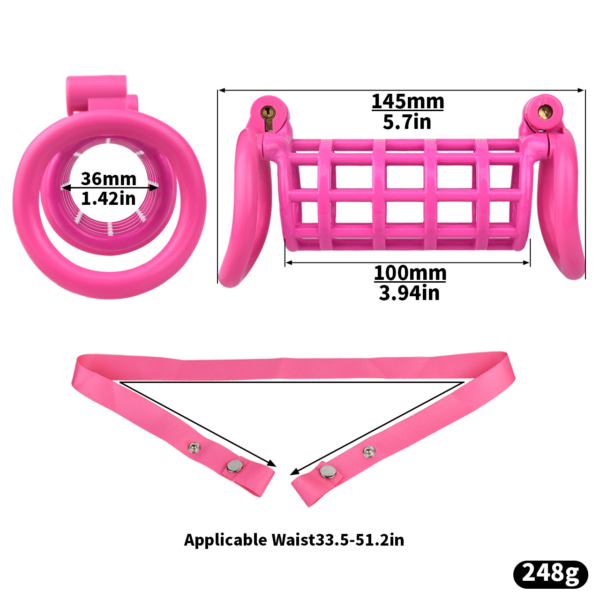 Dual Cock Chastity Device for Couples‘ Mutual Restraint — product image 7