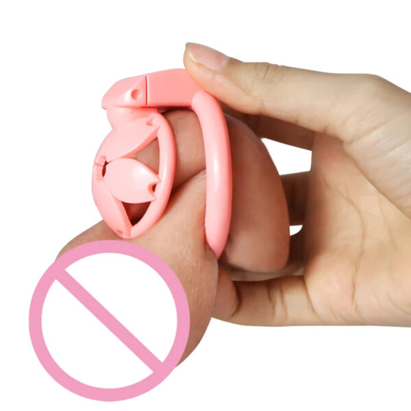 Small 3D Printed Sakura Chastity Cage — product image 10