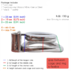 Flat Chastity Cage with Urine Hole / Metal Catheter and Strap — product image 4