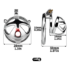 Hollow Chastity Cage – S / M / L / XL — product image 3