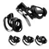 Resin & Aluminum Alloy Ventilated Chastity Cage — product image 1