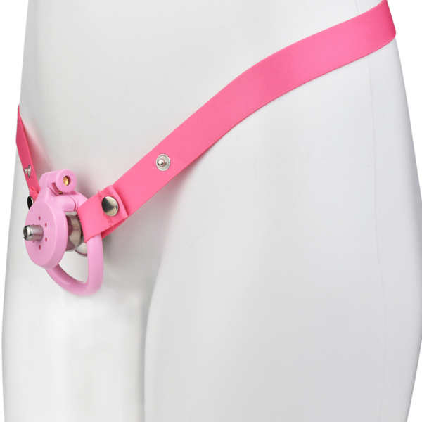 Detachable Flat Inverted Chastity Cage with Strap — product image 41