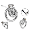 Tiny Metal Sunflower Chastity Cage — image 1 Tiny Metal Sunflower Chastity Cage — product image 1