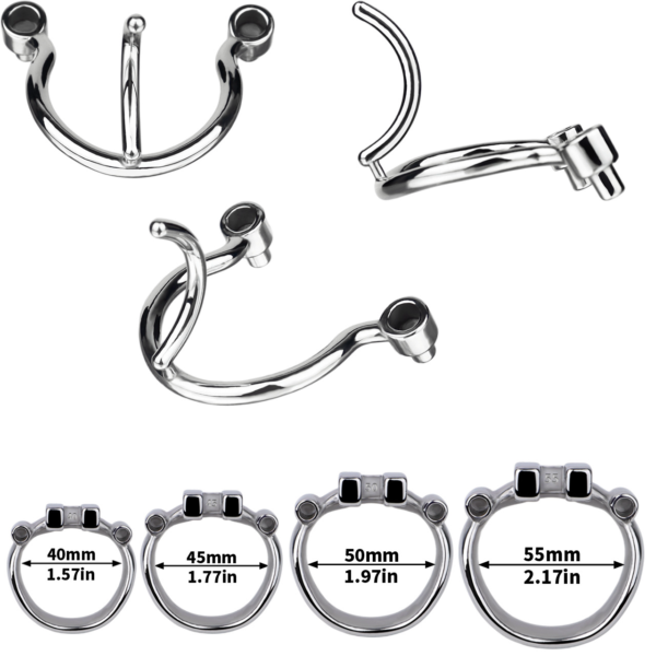 Prince Albert PA Metal Chastity Cage — product image 7