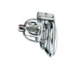 Male Stainless Steel Chastity Cage With Silicone / Metal Urethral Tube — product image 5