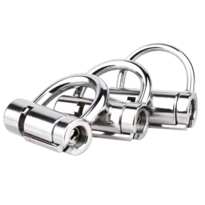 Stainless Steel Prince Albert Chastity Lock — product image 1