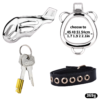 Breathable Metal Chastity Cage with Strap and Anal Plug — image 8 Breathable Metal Chastity Cage with Strap and Anal Plug — product image 8