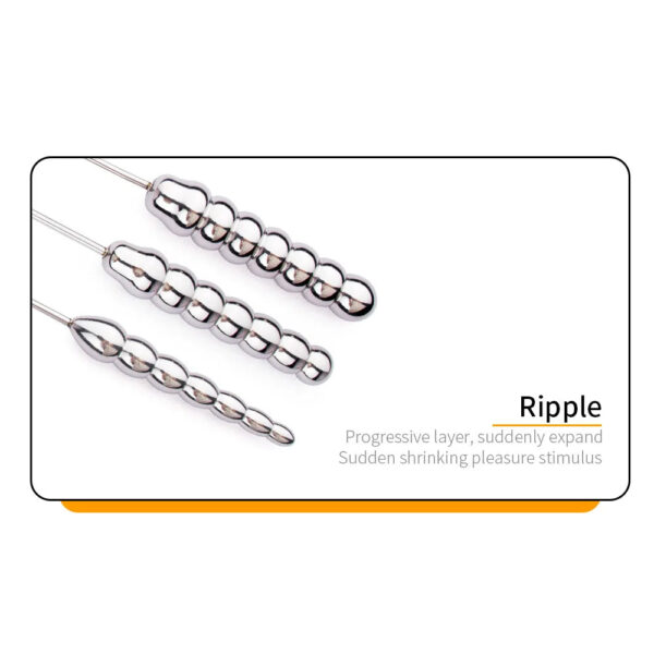 Beaded Thread Metal Urethral Sounding Thin Dilator — image 11 Beaded Thread Metal Urethral Sounding Thin Dilator — product image 11