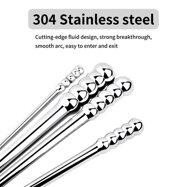 Metal Urethral Dilator Anal Plug Multiuse Horse Eye Stick & Butt Plug — product image 4
