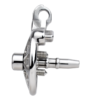 Versatile Flat Chastity Cage with Removable Spikes and Silicone / Metal Catheter — product image 17