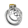 Small Compact Metal Chastity Cage — product image 5