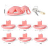 Small 3D Printed Sakura Chastity Cage — product image 12