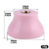 Realistic Clit Chastity Cage with Adjustable Inverted Plug — product image 6