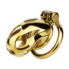 Gold Metal Classic Chastity Cage – S / M / L — product image 15