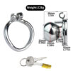 NEW Butterfly Inverted Chastity Cage with Removable Soft Catheter — product image 5