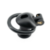 Heart-Shaped Flat & Inverted Chastity Cage – Black / Pink — product image 10