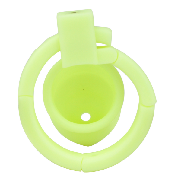 Versatile Resin Chastity Cage with Built-in Adjustable Ring and Detachable Butt Plug — product image 30