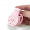 Pink Resin Flat Chastity Cage — image 2 Pink Resin Flat Chastity Cage — product image 2