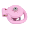 Lightweight Chastity Cage with Removable Inverted Plug and 4 Base Rings — product image 17