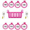 Dual Cock Chastity Device for Couples‘ Mutual Restraint — product image 3