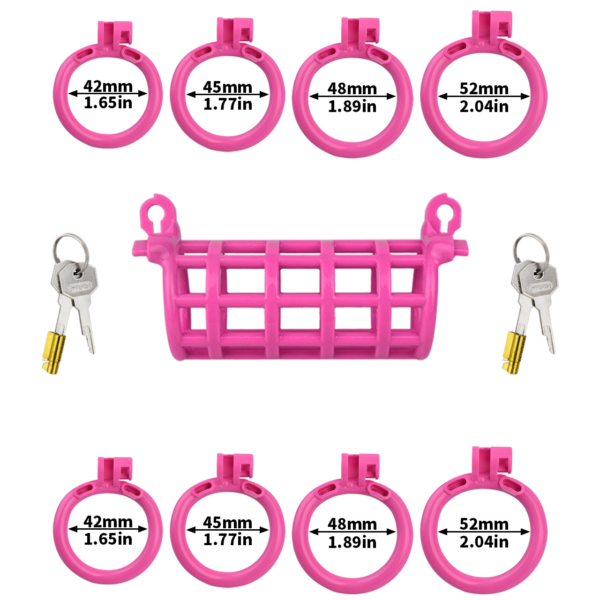 Dual Cock Chastity Device for Couples‘ Mutual Restraint — product image 3