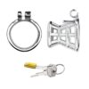 Metal Inverted Chastity Cage Stainless Steel Negative Chastity Device — product image 12