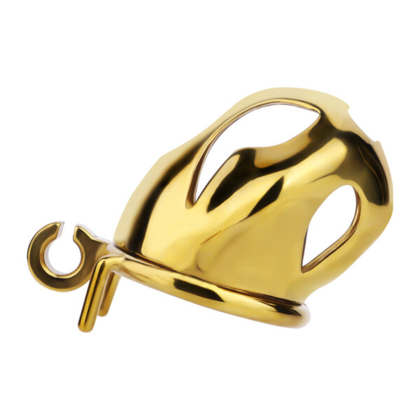 Gold Metal Classic Chastity Cage – S / M / L — product image 10