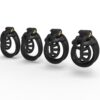 Positive / Negative Resin Chastity Cage Set – Minus / Plus Chastity Device — image 13 Positive / Negative Resin Chastity Cage Set – Minus / Plus Chastity Device — product image 13