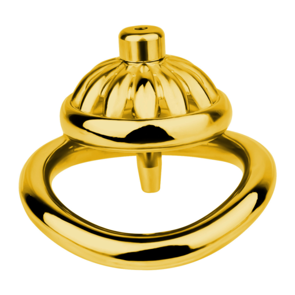 Gold Sunflower Tiny Chastity Cage — product image 20