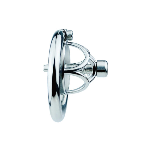 Stainless Steel Urethral Chastity Cage with Removable Metal Tube — product image 9
