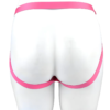 Triple-Support Elastic Strap for Chastity Cage – Black / Pink — product image 7