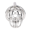 Stainless Steel PA Chastity Cage with Adjustable Strap — product image 9