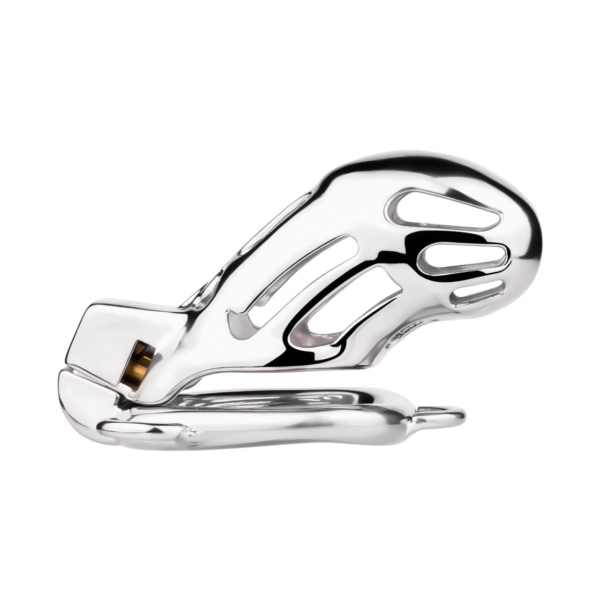 Breathable Metal Chastity Cage with Strap and Anal Plug — image 17 Breathable Metal Chastity Cage with Strap and Anal Plug — product image 17