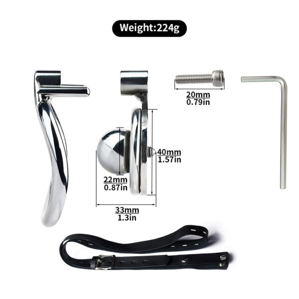 Micro Negative Inverted Chastity Cage — product image 3