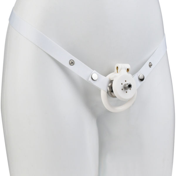 Detachable Flat Inverted Chastity Cage with Strap — product image 38