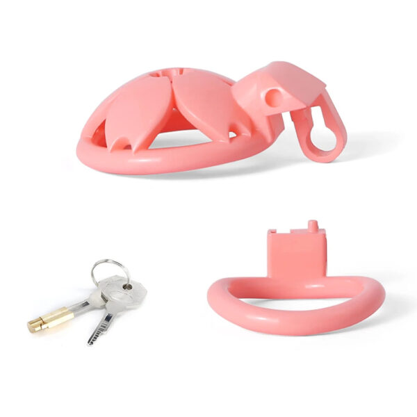 Small 3D Printed Sakura Chastity Cage — product image 11