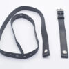 Flat Compact Chastity Cage with Ventilation Holes and Metal Catheter — product image 10