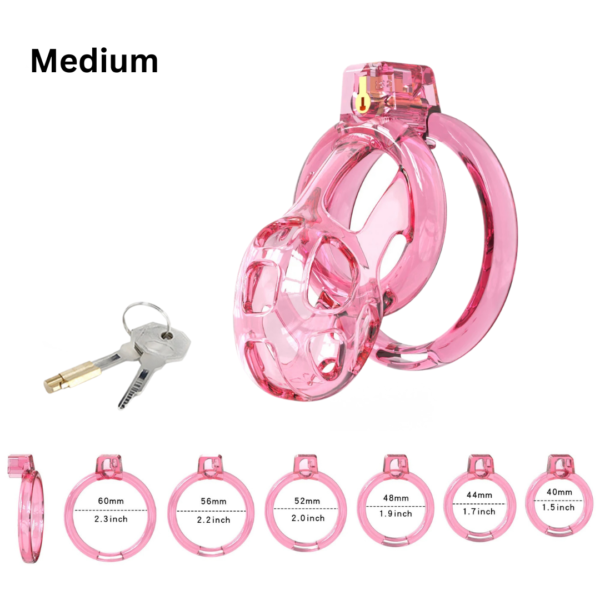 Flexible Soft Silicone Chastity Cage Set — image 10 Flexible Soft Silicone Chastity Cage Set — product image 10
