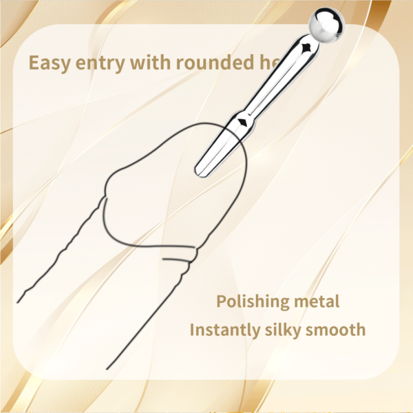 Hollow Stainless Steel Urethral Sounding & Prostate Massager — product image 14