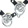 Negative Chastity Cage with Adjustable PU Strap — product image 1