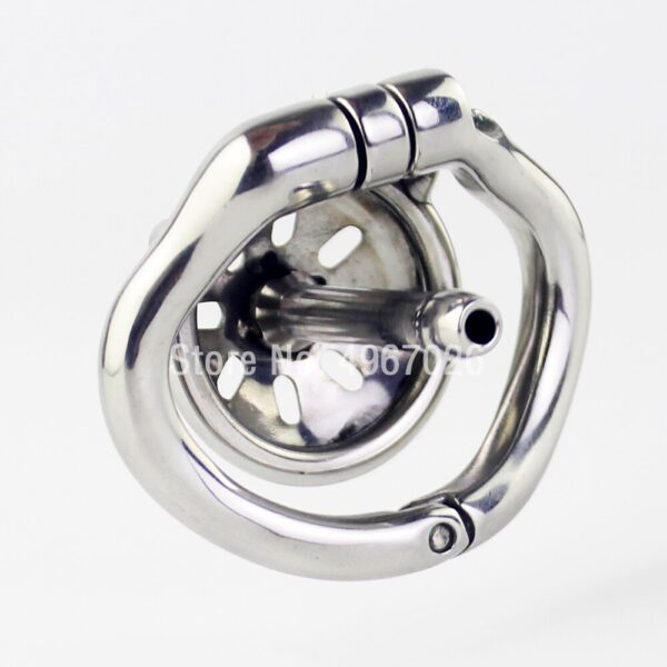 Inverted Chastity Cage Metal Urethral Catheter — product image 6