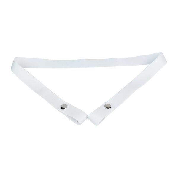 NEW Resin Flat Chastity Cage Set – White — product image 22