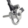 Inverted Chastity Cage with Long Metal Urethral Tube and PU Belt – Type B — product image 4