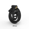 Positive / Negative Resin Chastity Cage Set – Minus / Plus Chastity Device — image 9 Positive / Negative Resin Chastity Cage Set – Minus / Plus Chastity Device — product image 9