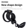Dual-Lock 3D Printed Resin Chastity Cage with Removable Cap — product image 6
