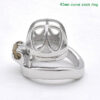 The Snake Eye Stainless Steel Chastity Cage — product image 11
