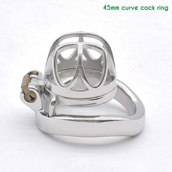 The Snake Eye Stainless Steel Chastity Cage — product image 11